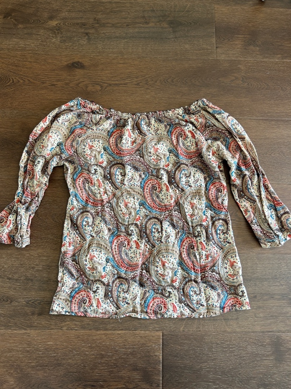 Maurices Paisley Print Top | Paisley Print | Bohemian | Boho | Paisley - Picture 2 of 7